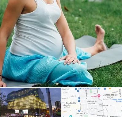 کلاس یوگا بارداری در جمهوری