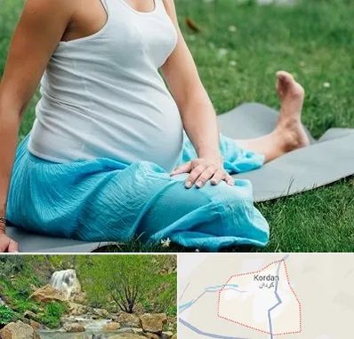 کلاس یوگا بارداری در کردان