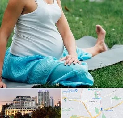 کلاس یوگا بارداری در فرشته