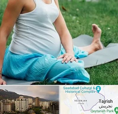 کلاس یوگا بارداری در زعفرانیه