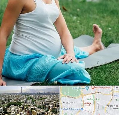کلاس یوگا بارداری در گیشا