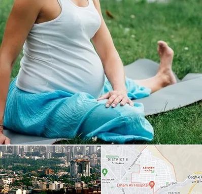 کلاس یوگا بارداری در عظیمیه کرج