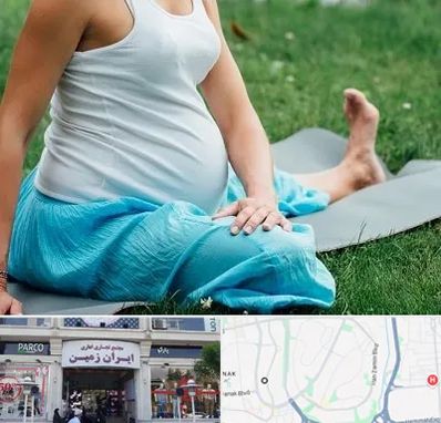 کلاس یوگا بارداری در ایران زمین