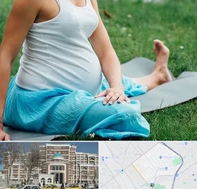 کلاس یوگا بارداری در طلاب مشهد