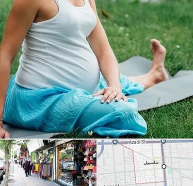 کلاس یوگا بارداری در سلسبیل