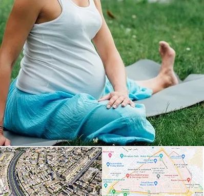 کلاس یوگا بارداری در شهرک غرب مشهد