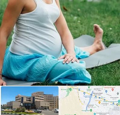 کلاس یوگا بارداری در صیاد شیرازی مشهد
