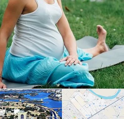 کلاس یوگا بارداری در کوروش اهواز