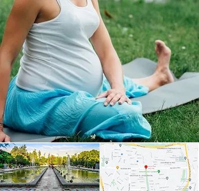 کلاس یوگا بارداری در سرسبز