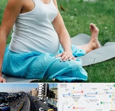 کلاس یوگا بارداری در پیروزی