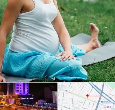 کلاس یوگا بارداری در آبرسان تبریز