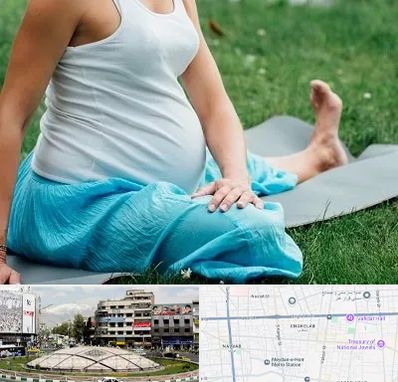 کلاس یوگا بارداری در مرکز تهران