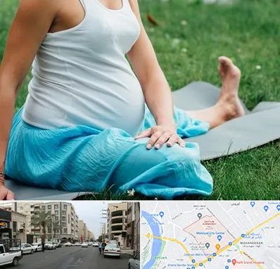 کلاس یوگا بارداری در زیتون کارمندی اهواز