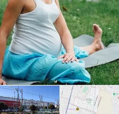 کلاس یوگا بارداری در فاز دو اندیشه