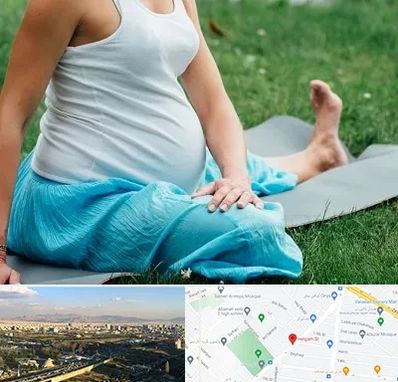 کلاس یوگا بارداری در هنگام