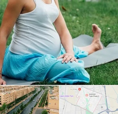 کلاس یوگا بارداری در فاز سه اندیشه