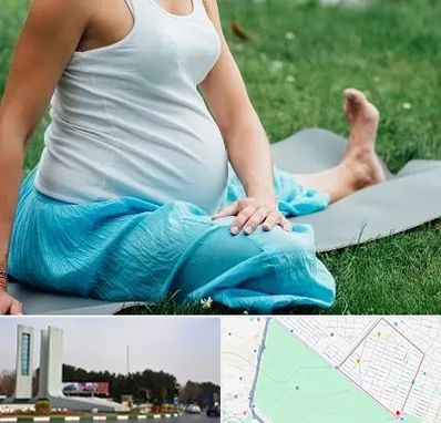 کلاس یوگا بارداری در بلوار فلسیطین مشهد