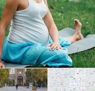 کلاس یوگا بارداری در منطقه 12 تهران