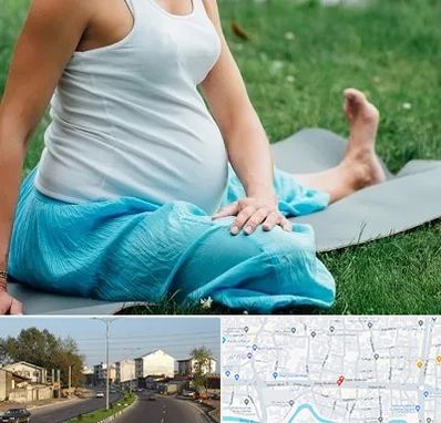 کلاس یوگا بارداری در ضیابری رشت