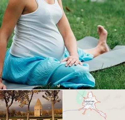 کلاس یوگا بارداری در تویسرکان