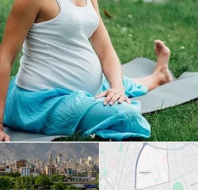 کلاس یوگا بارداری در جمشیدیه
