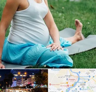کلاس یوگا بارداری در کیانپارس اهواز