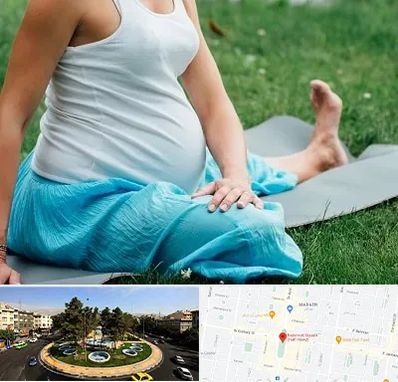 کلاس یوگا بارداری در هفت حوض