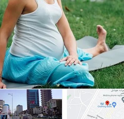 کلاس یوگا بارداری در چهارراه طالقانی کرج