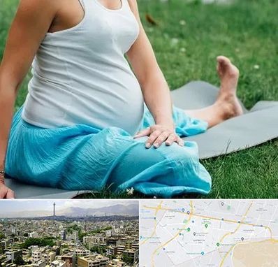 کلاس یوگا بارداری در منطقه 8 تهران