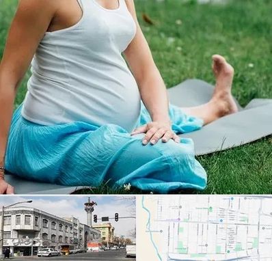 کلاس یوگا بارداری در 17شهریور