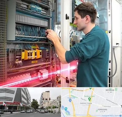 ساخت تابلو برق در بلوار فردوس 