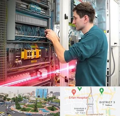 ساخت تابلو برق در ونک 