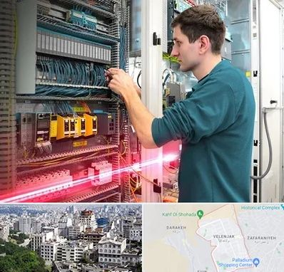 ساخت تابلو برق در ولنجک 