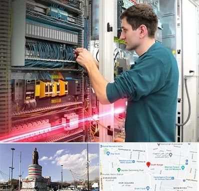 ساخت تابلو برق در کارگر جنوبی 