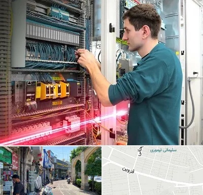 ساخت تابلو برق در خیابان قزوین