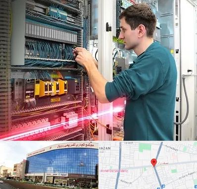 ساخت تابلو برق در نصف راه تبریز