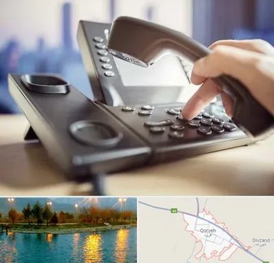 تعمیر تلفن و سانترال در قروه