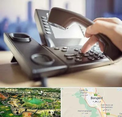 تعمیر تلفن و سانترال در بروجرد