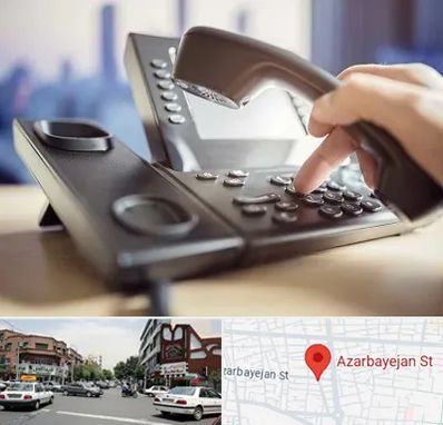 تعمیر تلفن و سانترال در خیابان آذربایجان