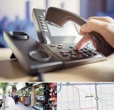 تعمیر تلفن و سانترال در سلسبیل