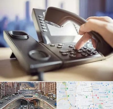 تعمیر تلفن و سانترال در منطقه 10 تهران 