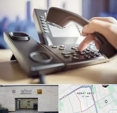 تعمیر تلفن و سانترال در نعمت آباد