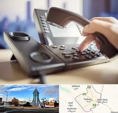 تعمیر تلفن و سانترال در تایباد