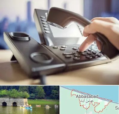 تعمیر تلفن و سانترال در عباس آباد
