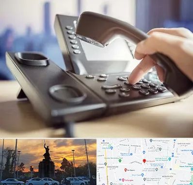 تعمیر تلفن و سانترال در میدان حر
