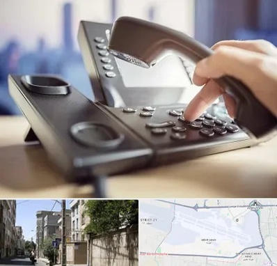 تعمیر تلفن و سانترال در مهرآباد