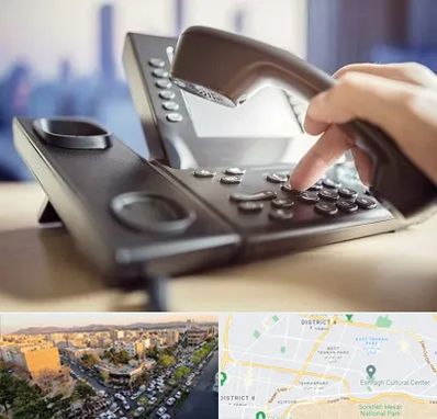 تعمیر تلفن و سانترال در تهرانپارس 