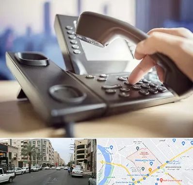 تعمیر تلفن و سانترال در زیتون کارمندی اهواز