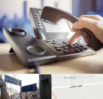 تعمیر تلفن و سانترال در سی متری جی