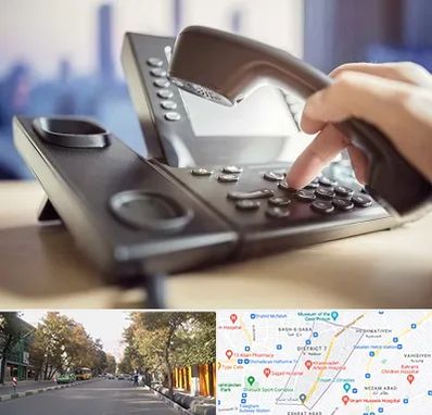تعمیر تلفن و سانترال در شریعتی 